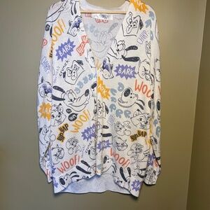 Disney Critters Cardigan Women’s size XL